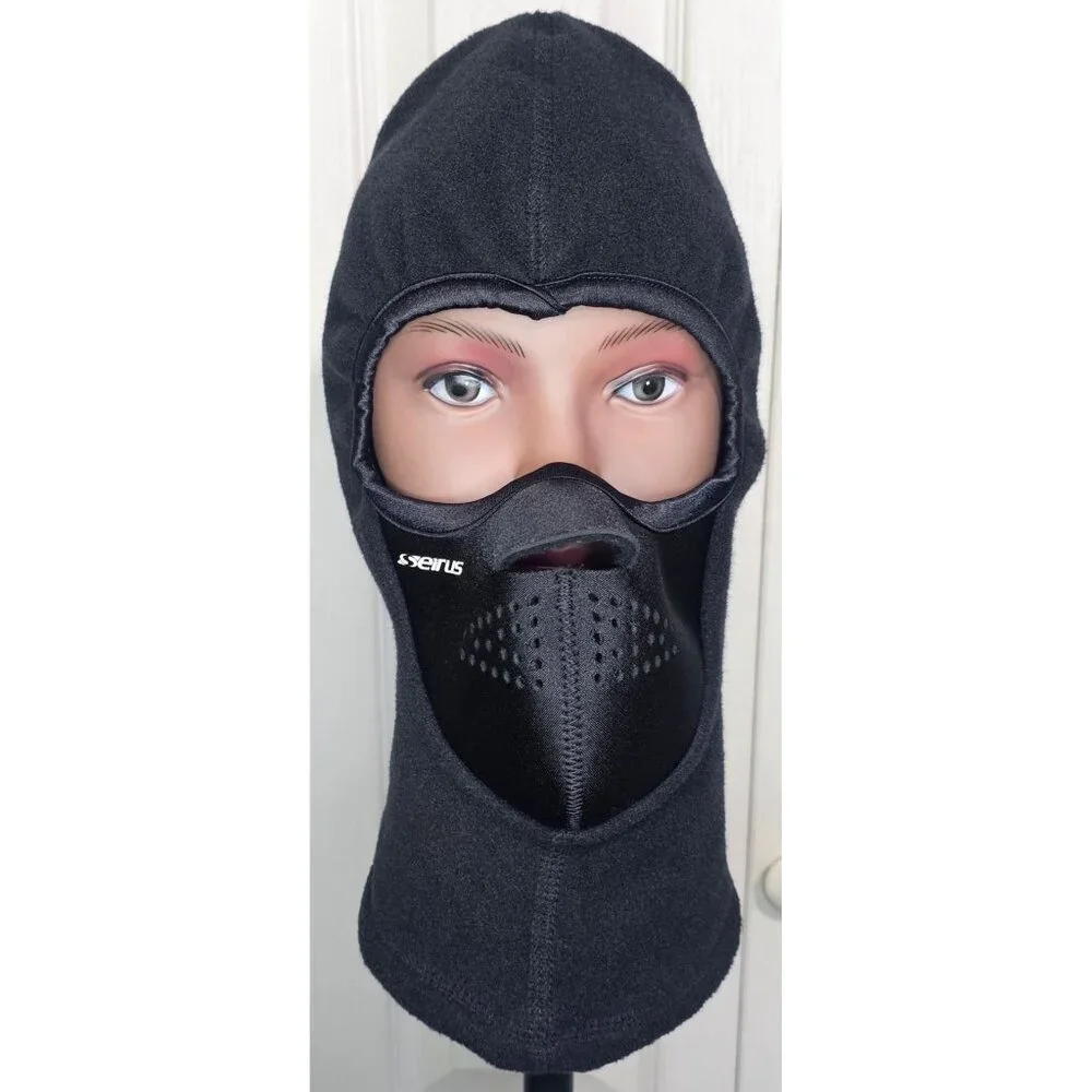 Seirus Combo Clava 3-in-1 Thermal Balaclava Polartec Fleece Hood Neofleece Mask